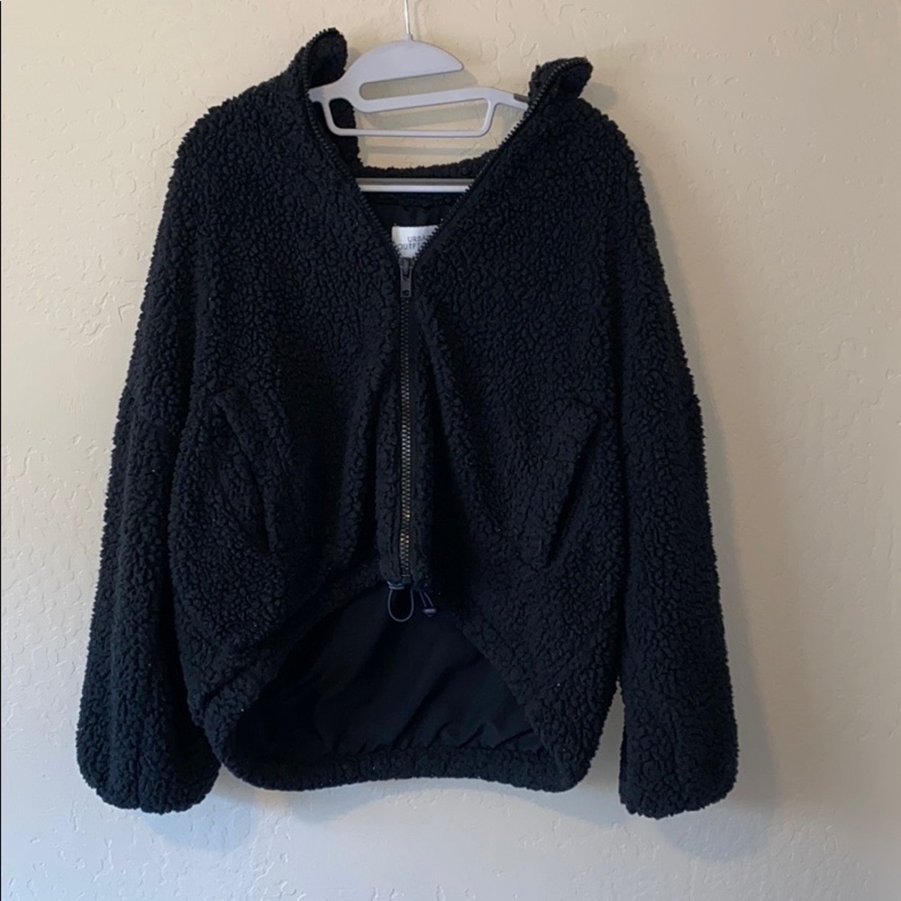 Urban Outfitters Over sized Teddy zip up